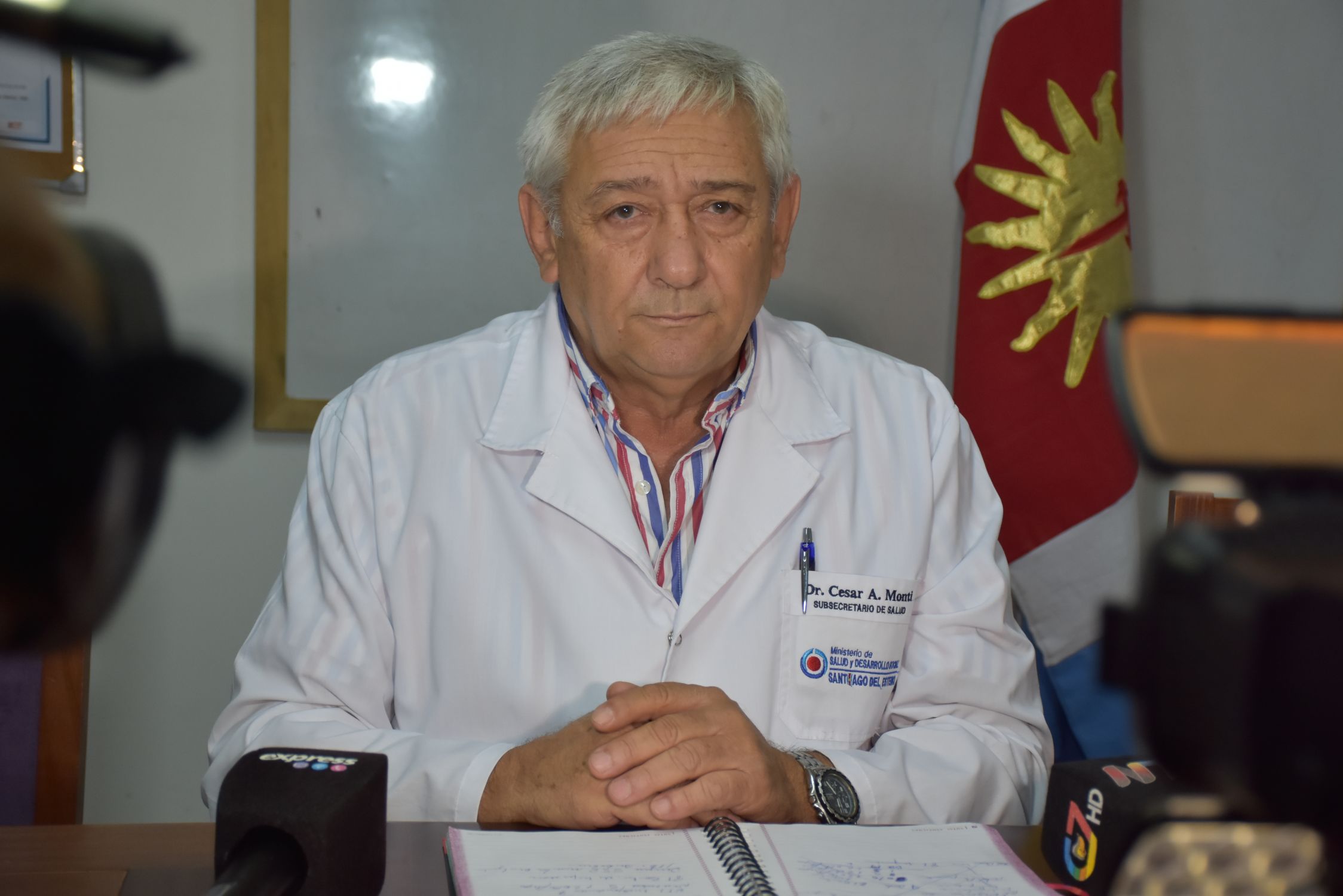 Subsecretario de Salud de Santiago del Estero, César Monti